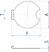 Deckel für Perl-X-Aufschlussgeräte