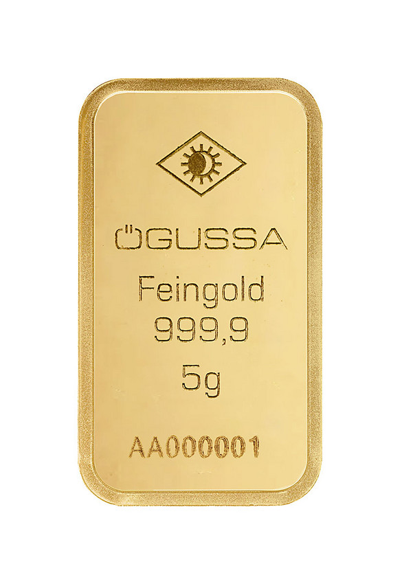 ÖGUSSA Feingold Barren 5 Gramm